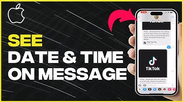 How to See the Date & Time on iPhone Text Messages (iOS 17 Update) - Full Guide (Latest Update)