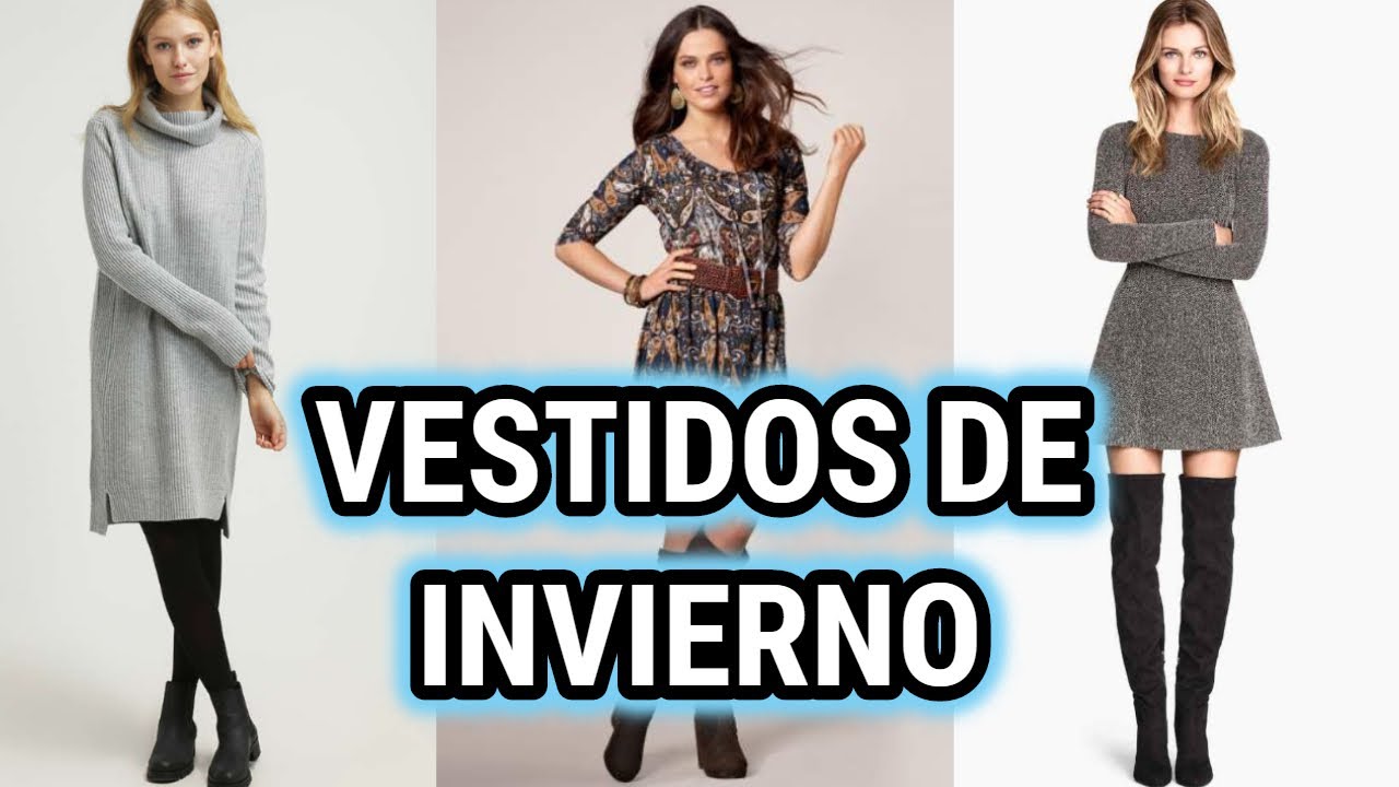 Nuevas de moda invierno / VESTIDOS DE INVIERNO 2020 / Fashion Love - YouTube