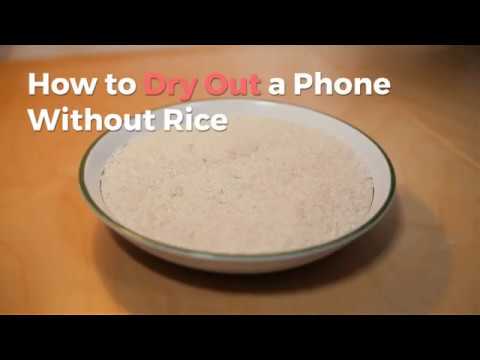 how to do | how to dry out a phone without rice - YouTube