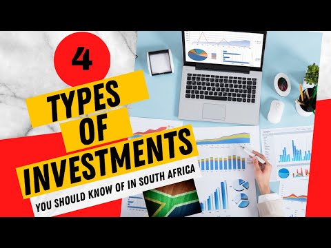 4 Types of Investments You Should Know of in South Africa