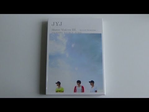 Unboxing JYJ 3hree Voices III - Secret Sessions - DVD - YouTube