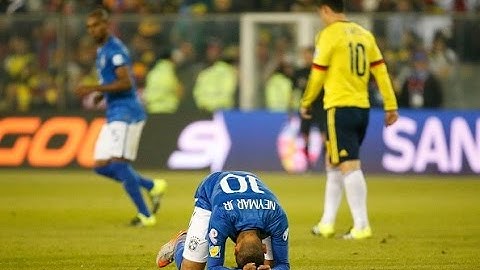 Brazil vs Colombia 0-1 Murillo Goal Copa America 2015