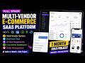 Multi Vendor E-Commerce SaaS Platform 🔥 | Full Stack Project (Next.js + AI Chat + Admin Panel)