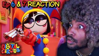 THINGS ARE HEATING UP!! WHAT IS CAINE HIDING?!? | REACTING TO THE AMAZING DIGITAL CIRCUS - EP 6 &amp; 7