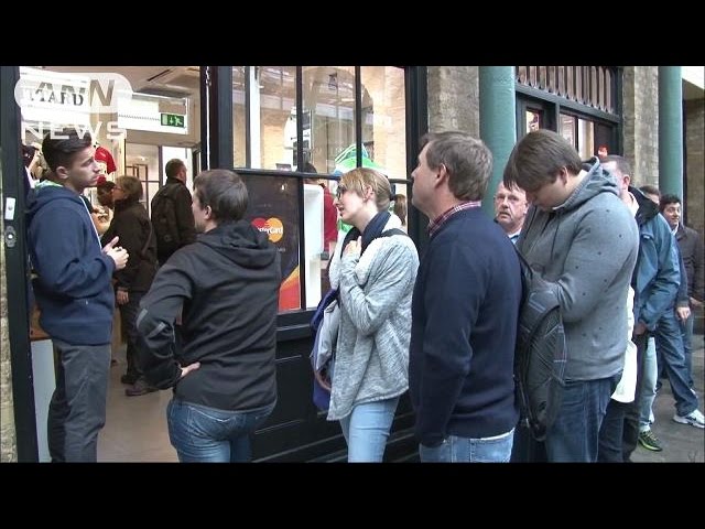 ロンドンでラグビー日本代表グッズが品薄に 15 09 22 Youtube