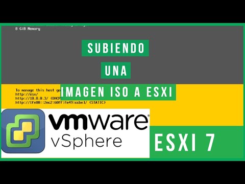 ✅ Como subir una imagen ISO a nuestro servidor ESXi 7 vSphere 👈🏻
