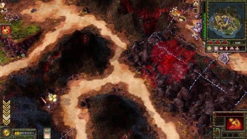 Final Game on , Epic War MOD , C&C Red Alert 3 , 3v3 Vs Brutal Ai , Multiplayer Gameplay