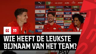 FC PSV Persconferentie 🎙 | Een vragenvuur aan Marco van Ginkel, Guus Til en Ki-Jana Hoever 🤣