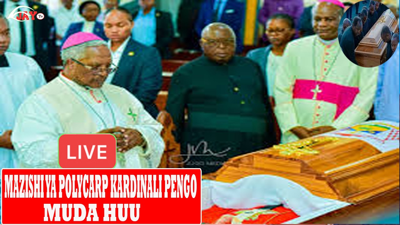 🔴LIVE: MAZISHI YA MWADWAMA POLYCARP KARDINALI PENGO MUDA HUU