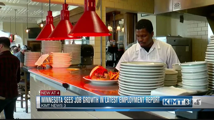 Minnesota sees job growth in latest jobs report