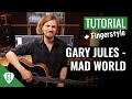 Gary Jules - Mad World (Fingerstyle) | Gitarren Tutorial Deutsch