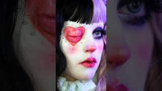 Wounded Clown Makeup Tutorial 🤡❤️‍🩹