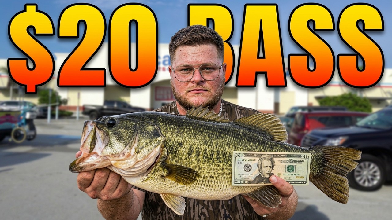  Fishing challenge (Big BASS) under 1hr