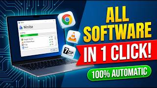 Full How to Install All Required Software at Once in Windows 10/11 | Ninite Tutorial News