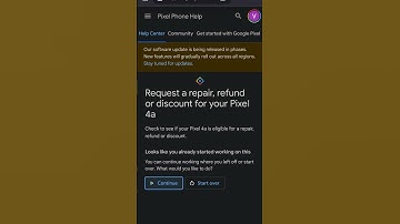 Google offering Free Battery Replacement/Part Refund for affected Pixel 4a #shorts #ytcreate #pixel