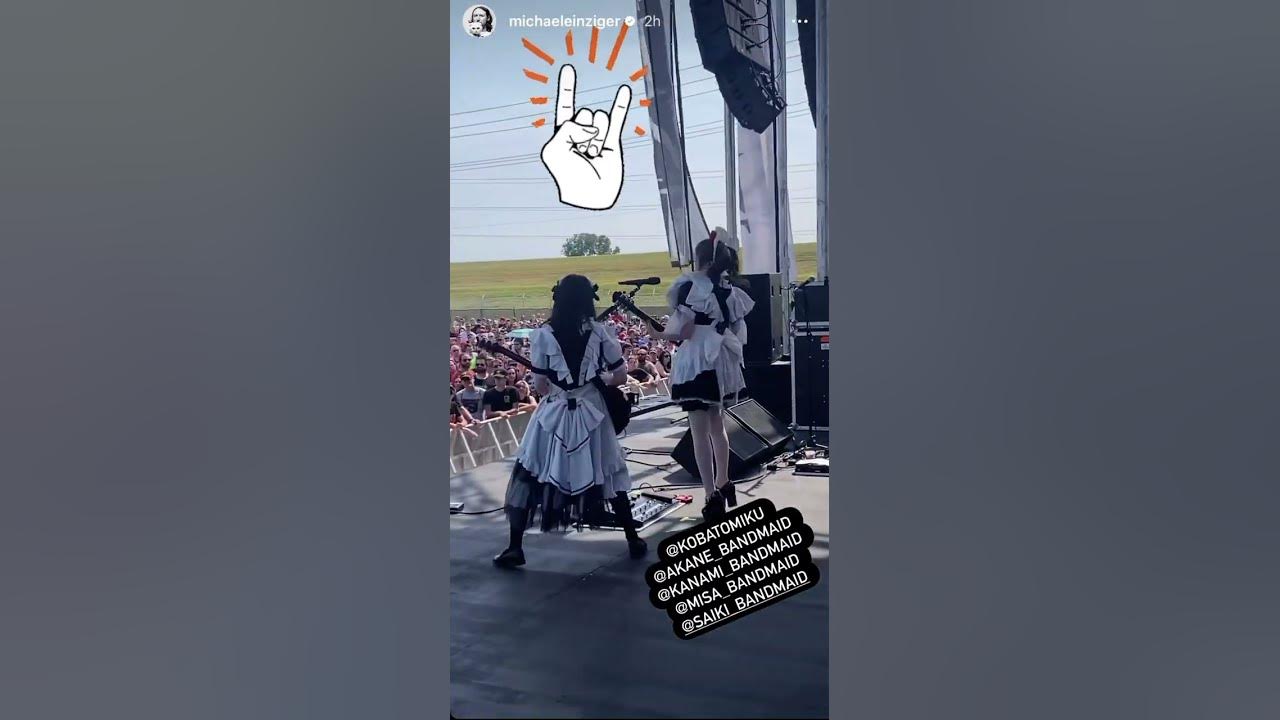 Incubus  Michael loves Bandmaid #bandmaid #akane #drums #incubus