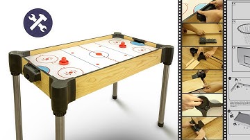 ASSEMBLY VIDEO MA8199 48in 4in1 Air Hockey PART 1-4