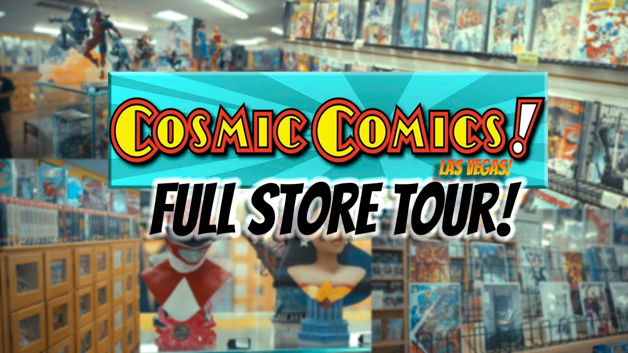 Cosmic Comics! FULL STORE TOUR My Local Comic Book Shop YouTube