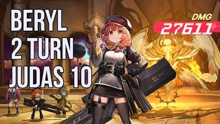 Beryl Vs Judas 10 In 2 Turns - Chaos Zero Nightmare