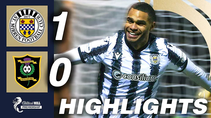 St. Mirren 1-0 Livingston | HIGHLIGHTS | William Hill Premiership