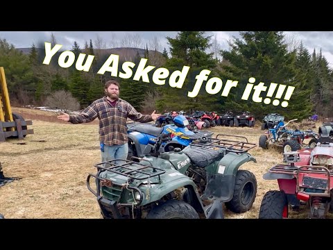 Suzuki Quad Repair! NOT what I was expecting…