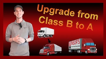 Upgrade from Class B to Class A - Winsors Driving School