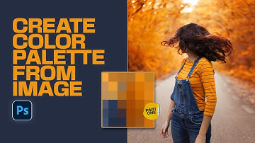 Create Color Palette From Image (Part-1) In Photoshop #photoshoptutorial
