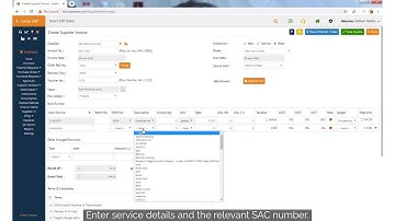 Entering Supplier Invoices in Genie ERP (GRN cum Invoice)