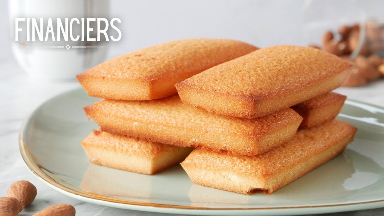 Financiers |  French Almond cakes |  French Financiers |  French Almond cookies