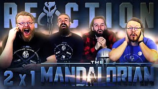 The Mandalorian 2x1 REACTION!! 