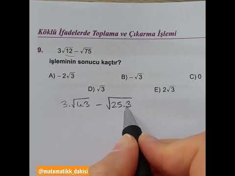 😇 KAREKÖKLÜ İFADELER.