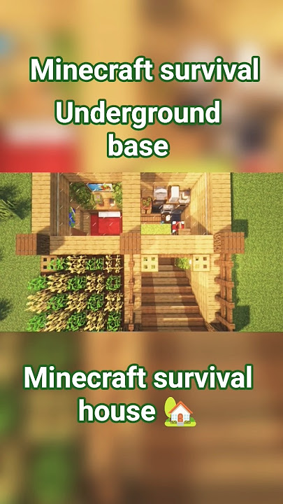 Minecraft underground base #minecraft #minecraftmehousekesebanai