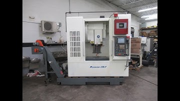 Kitamura MyCenter 3XiF Vertical Machining Center with 20,000 RPM Spindle, Chip Conveyor & More!