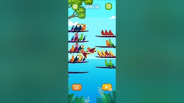 Bird Sort Puzzle Level 31 32 33 34 35
