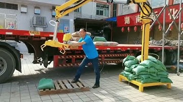 CE certification cement bag lifting machine device lifter manipulator with gripper and clamp