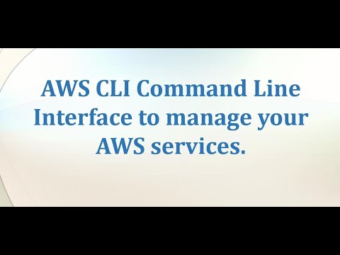 AWS CLI (Command