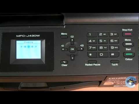 How to do Head Cleaning on a Brother MFC-J430W Printer