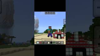 blasting TNT house in Minecraft #minecraft #gamer