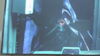 Gamera 2: Attack of the Legion - Symbiotic Legion attacks subway train