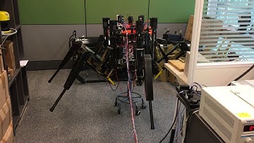 Spider X hexapod legs horizontal motion test