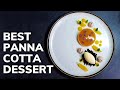 Michelin star PANNA COTTA recipe | Fine Dining Dessert At Home