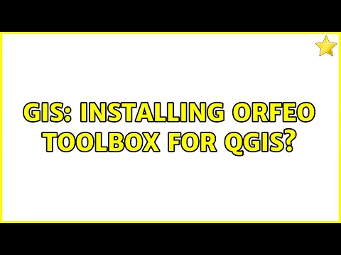 GIS: Installing Orfeo