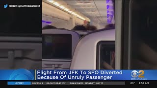 JFK Flight Diverted Because Of Unruly Passenger