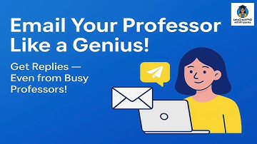 Email Your Professor Like a Genius | How to Email Professors for PhD | Fall 2026 PhD Tips
