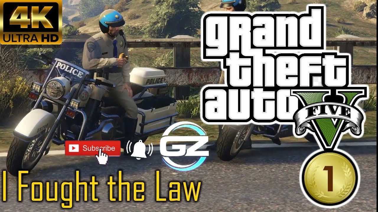GTA V MISSION I FOUGHT THE LAW [EP.10 ULTRA REALESTIC GRAPHICS 4K GAME ...