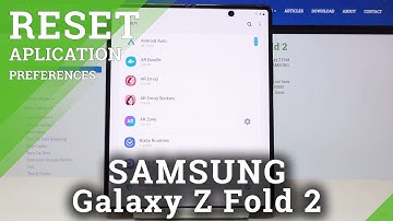 How to Reset App Preferences in SAMSUNG Galaxy Z Fold 2 – Restore App Settings