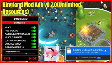 Kingland Mod Apk v0.7.0 game (Unlimited Resources)