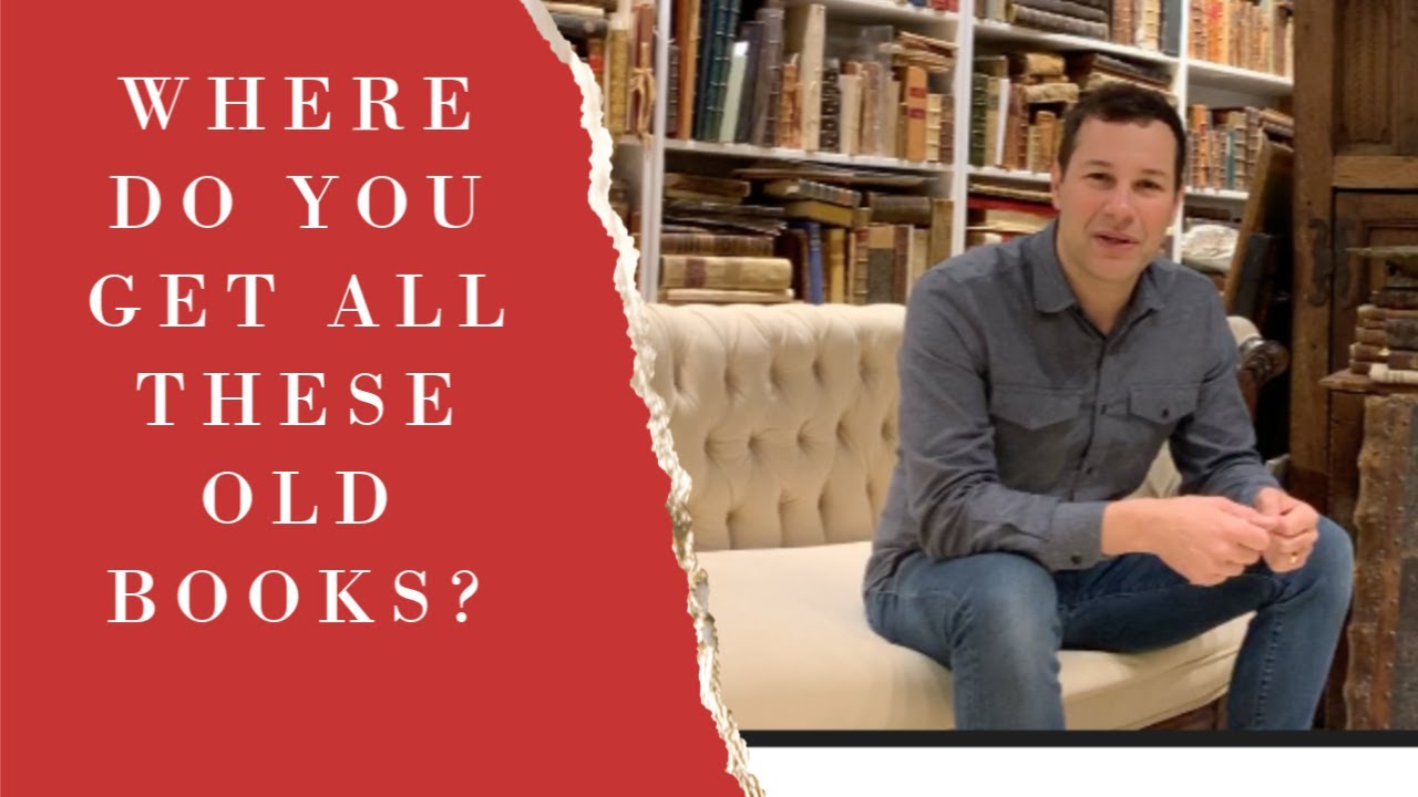 Where Can I Find Old, Rare, & Antique Books? YouTube