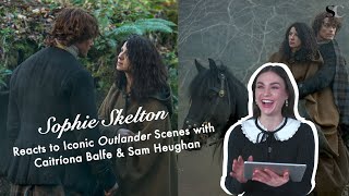 Sophie Skelton Reacts to Iconic 