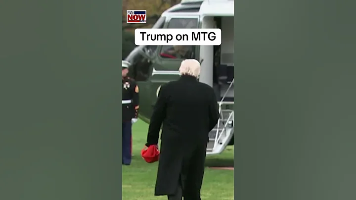 Trump on MTG resigning from congress